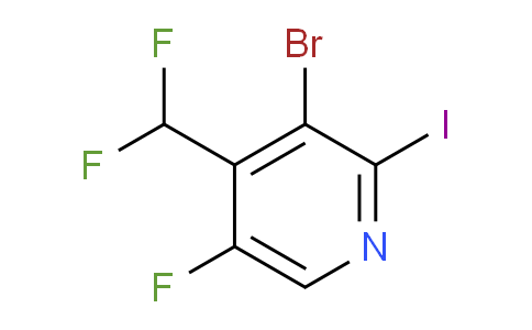 AM127142 | 1805394-00-6 | 3-Bromo-4-(difluoromethyl)-5-fluoro-2-iodopyridine
