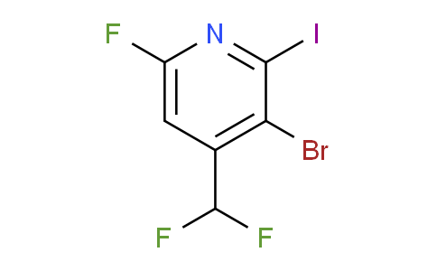 AM127143 | 1806052-57-2 | 3-Bromo-4-(difluoromethyl)-6-fluoro-2-iodopyridine