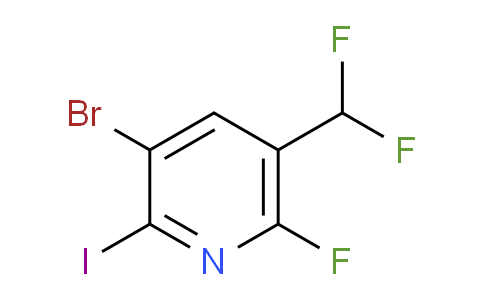 AM127146 | 1806903-19-4 | 3-Bromo-5-(difluoromethyl)-6-fluoro-2-iodopyridine