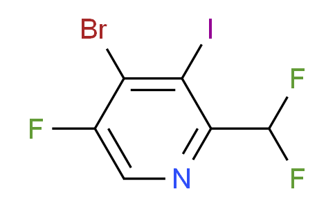 AM127148 | 1805394-07-3 | 4-Bromo-2-(difluoromethyl)-5-fluoro-3-iodopyridine