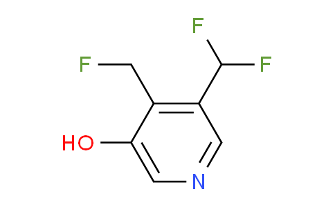3-(Difluoromethyl)-4-(fluoromethyl)-5-hydroxypyridine