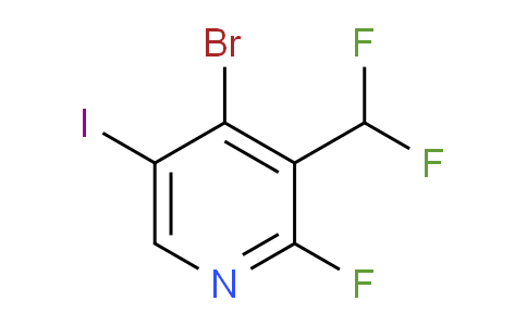 AM127150 | 1805353-21-2 | 4-Bromo-3-(difluoromethyl)-2-fluoro-5-iodopyridine