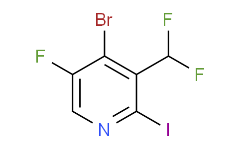 AM127151 | 1806052-77-6 | 4-Bromo-3-(difluoromethyl)-5-fluoro-2-iodopyridine