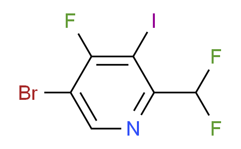 AM127154 | 1805353-28-9 | 5-Bromo-2-(difluoromethyl)-4-fluoro-3-iodopyridine