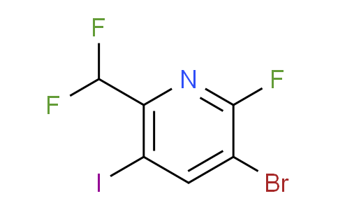 AM127155 | 1805394-12-0 | 3-Bromo-6-(difluoromethyl)-2-fluoro-5-iodopyridine