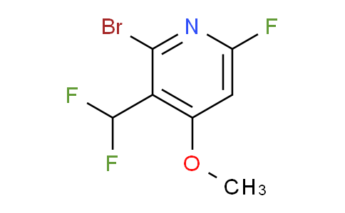 AM127158 | 1806903-26-3 | 2-Bromo-3-(difluoromethyl)-6-fluoro-4-methoxypyridine