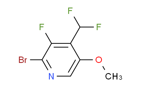 AM127159 | 1805394-20-0 | 2-Bromo-4-(difluoromethyl)-3-fluoro-5-methoxypyridine