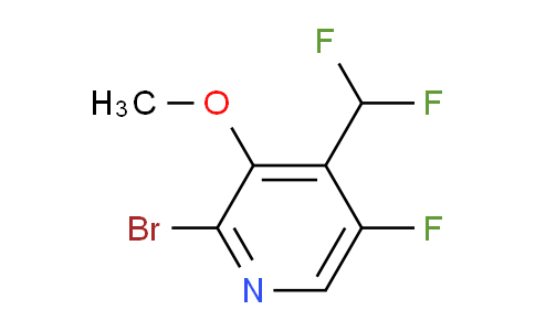 AM127160 | 1805372-63-7 | 2-Bromo-4-(difluoromethyl)-5-fluoro-3-methoxypyridine