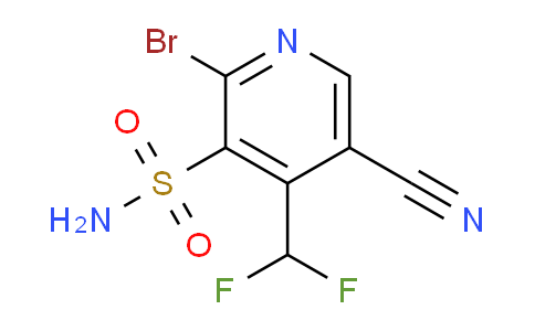 AM127167 | 1804912-21-7 | 2-Bromo-5-cyano-4-(difluoromethyl)pyridine-3-sulfonamide