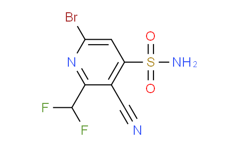 AM127168 | 1806057-71-5 | 6-Bromo-3-cyano-2-(difluoromethyl)pyridine-4-sulfonamide