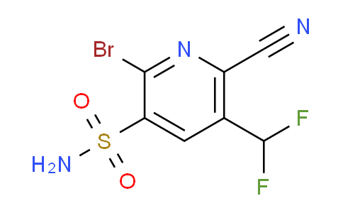 AM127171 | 1805389-70-1 | 2-Bromo-6-cyano-5-(difluoromethyl)pyridine-3-sulfonamide