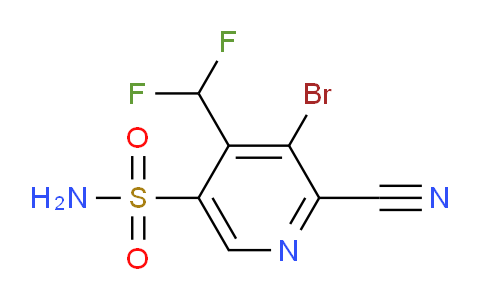 AM127172 | 1804845-06-4 | 3-Bromo-2-cyano-4-(difluoromethyl)pyridine-5-sulfonamide