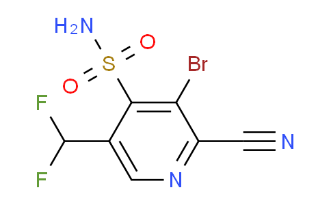 AM127173 | 1805359-51-6 | 3-Bromo-2-cyano-5-(difluoromethyl)pyridine-4-sulfonamide