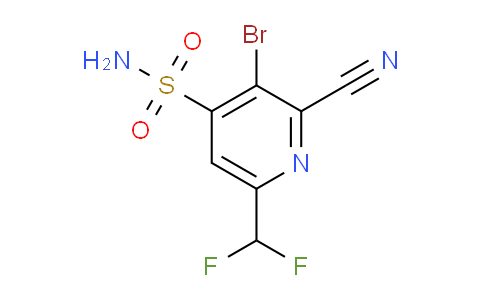 AM127174 | 1805389-82-5 | 3-Bromo-2-cyano-6-(difluoromethyl)pyridine-4-sulfonamide