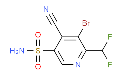AM127175 | 1806828-07-8 | 3-Bromo-4-cyano-2-(difluoromethyl)pyridine-5-sulfonamide
