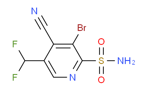 AM127176 | 1806992-20-0 | 3-Bromo-4-cyano-5-(difluoromethyl)pyridine-2-sulfonamide