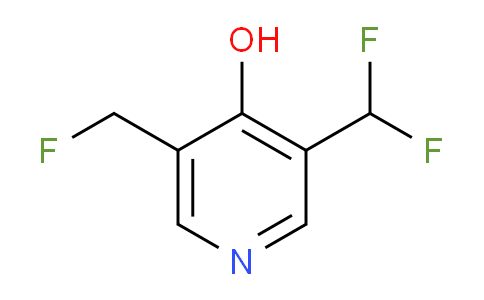 3-(Difluoromethyl)-5-(fluoromethyl)-4-hydroxypyridine