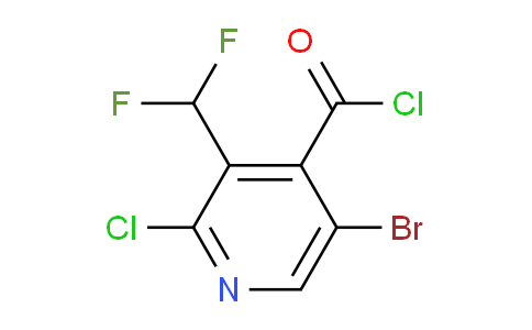 AM127187 | 1806040-38-9 | 5-Bromo-2-chloro-3-(difluoromethyl)pyridine-4-carbonyl chloride