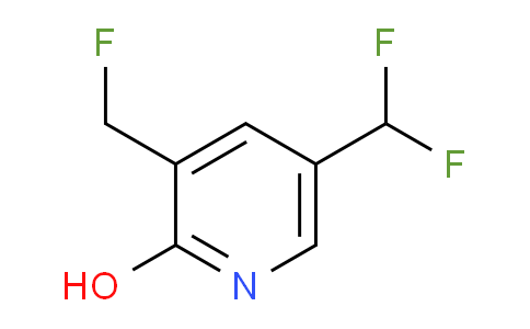 5-(Difluoromethyl)-3-(fluoromethyl)-2-hydroxypyridine
