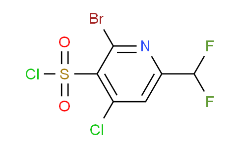 AM127195 | 1806040-65-2 | 2-Bromo-4-chloro-6-(difluoromethyl)pyridine-3-sulfonyl chloride