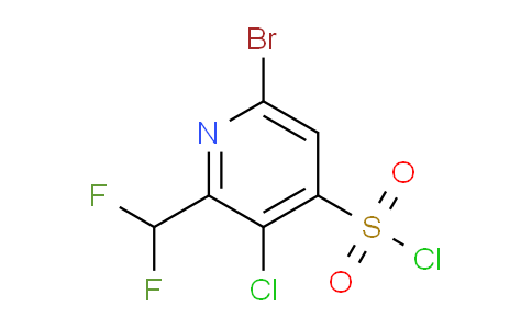 AM127198 | 1805162-79-1 | 6-Bromo-3-chloro-2-(difluoromethyl)pyridine-4-sulfonyl chloride