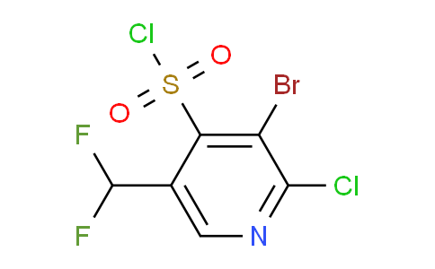 AM127203 | 1806845-49-7 | 3-Bromo-2-chloro-5-(difluoromethyl)pyridine-4-sulfonyl chloride