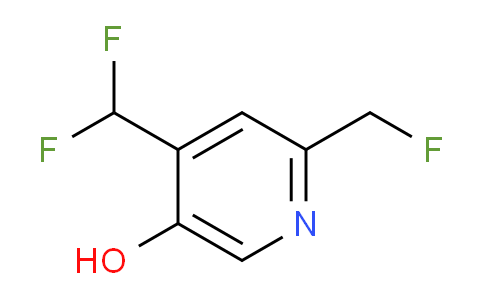 4-(Difluoromethyl)-2-(fluoromethyl)-5-hydroxypyridine