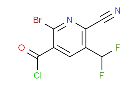 AM127211 | 1806056-86-9 | 2-Bromo-6-cyano-5-(difluoromethyl)pyridine-3-carbonyl chloride