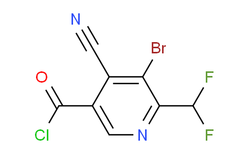 AM127215 | 1807000-94-7 | 3-Bromo-4-cyano-2-(difluoromethyl)pyridine-5-carbonyl chloride