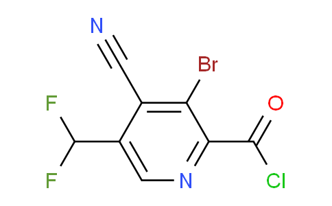 AM127216 | 1806826-52-7 | 3-Bromo-4-cyano-5-(difluoromethyl)pyridine-2-carbonyl chloride