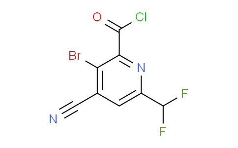 AM127217 | 1805359-19-6 | 3-Bromo-4-cyano-6-(difluoromethyl)pyridine-2-carbonyl chloride