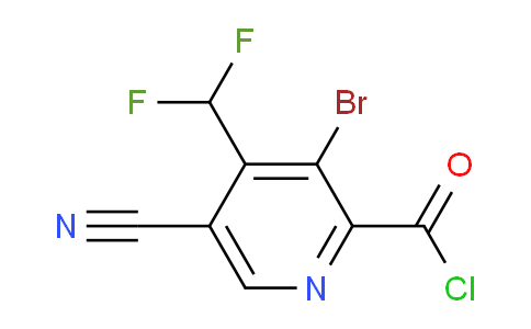 AM127219 | 1806057-03-3 | 3-Bromo-5-cyano-4-(difluoromethyl)pyridine-2-carbonyl chloride