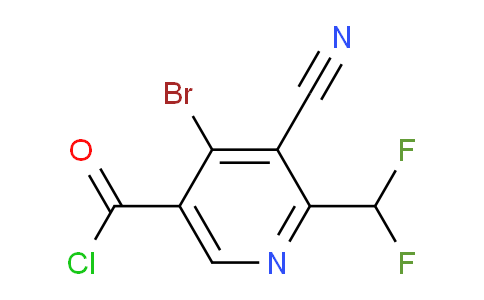 AM127224 | 1805426-44-1 | 4-Bromo-3-cyano-2-(difluoromethyl)pyridine-5-carbonyl chloride