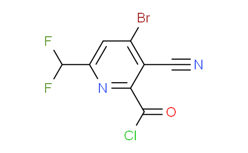 AM127226 | 1806826-78-7 | 4-Bromo-3-cyano-6-(difluoromethyl)pyridine-2-carbonyl chloride