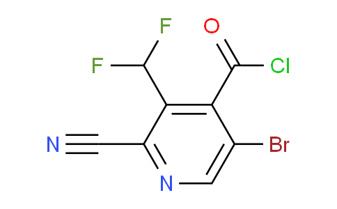 AM127227 | 1805426-63-4 | 5-Bromo-2-cyano-3-(difluoromethyl)pyridine-4-carbonyl chloride