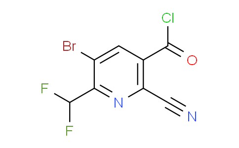 AM127229 | 1804844-20-9 | 3-Bromo-6-cyano-2-(difluoromethyl)pyridine-5-carbonyl chloride