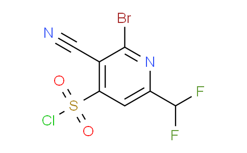 AM127232 | 1804844-37-8 | 2-Bromo-3-cyano-6-(difluoromethyl)pyridine-4-sulfonyl chloride