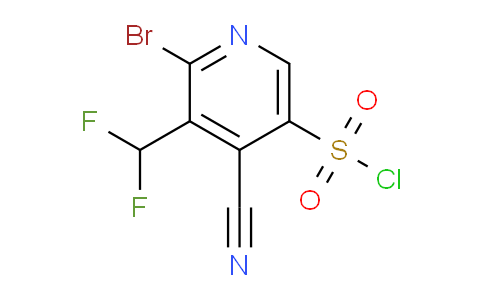 AM127233 | 1806827-28-0 | 2-Bromo-4-cyano-3-(difluoromethyl)pyridine-5-sulfonyl chloride