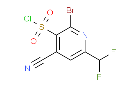 AM127235 | 1804844-43-6 | 2-Bromo-4-cyano-6-(difluoromethyl)pyridine-3-sulfonyl chloride