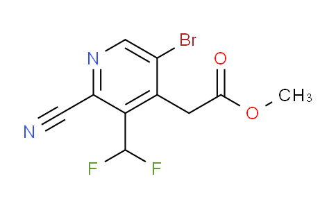 AM127242 | 1805388-91-3 | Methyl 5-bromo-2-cyano-3-(difluoromethyl)pyridine-4-acetate