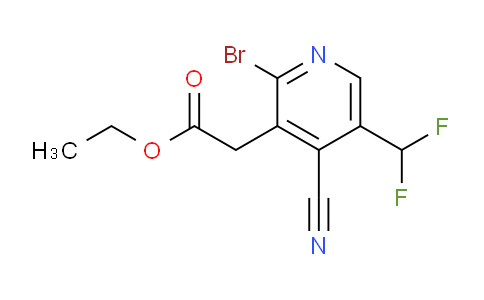 AM127249 | 1805425-32-4 | Ethyl 2-bromo-4-cyano-5-(difluoromethyl)pyridine-3-acetate
