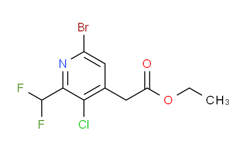 AM127263 | 1807001-32-6 | Ethyl 6-bromo-3-chloro-2-(difluoromethyl)pyridine-4-acetate