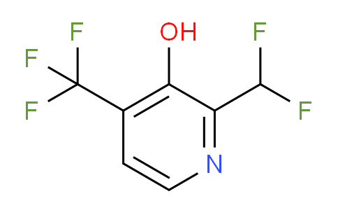 AM12729 | 1805312-89-3 | 2-(Difluoromethyl)-3-hydroxy-4-(trifluoromethyl)pyridine