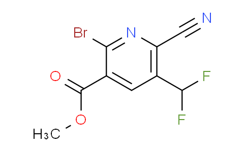 AM127290 | 1806999-08-5 | Methyl 2-bromo-6-cyano-5-(difluoromethyl)pyridine-3-carboxylate