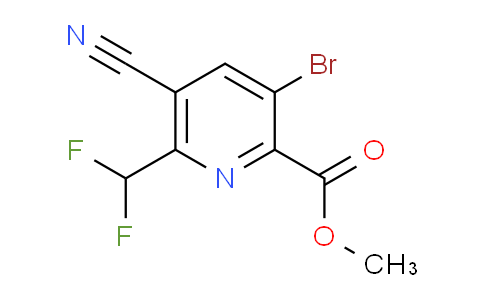 AM127299 | 1806999-24-5 | Methyl 3-bromo-5-cyano-6-(difluoromethyl)pyridine-2-carboxylate