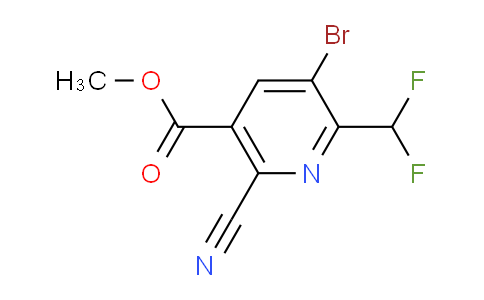 AM127307 | 1806916-94-8 | Methyl 3-bromo-6-cyano-2-(difluoromethyl)pyridine-5-carboxylate