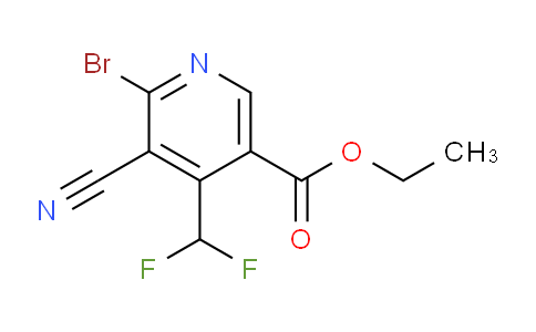 AM127308 | 1806999-43-8 | Ethyl 2-bromo-3-cyano-4-(difluoromethyl)pyridine-5-carboxylate