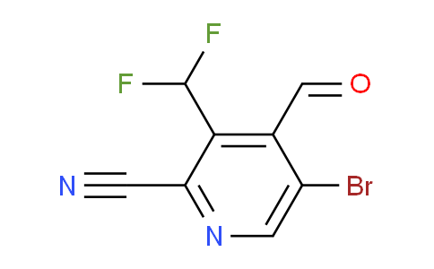 AM127320 | 1806999-06-3 | 5-Bromo-2-cyano-3-(difluoromethyl)pyridine-4-carboxaldehyde
