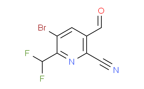 AM127322 | 1806829-64-0 | 3-Bromo-6-cyano-2-(difluoromethyl)pyridine-5-carboxaldehyde