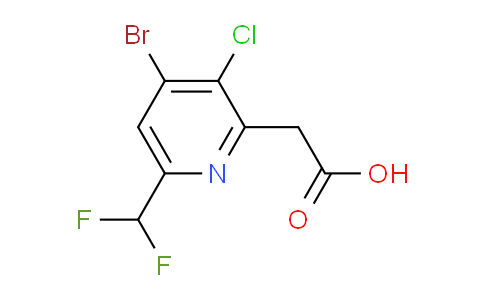 AM127339 | 1804912-89-7 | 4-Bromo-3-chloro-6-(difluoromethyl)pyridine-2-acetic acid